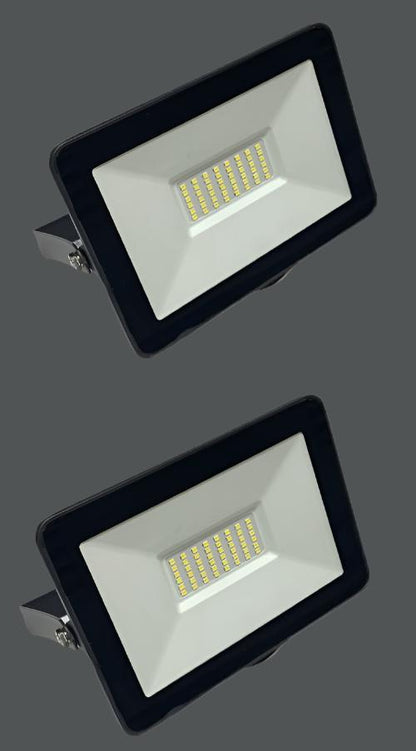 LED Flood Light Twin Pack - 30W