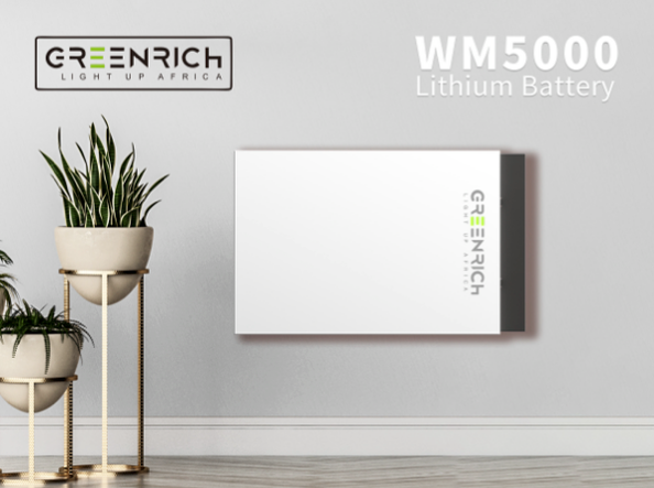 Greenrich WM5000 Lithium Battery (Wall mountable)