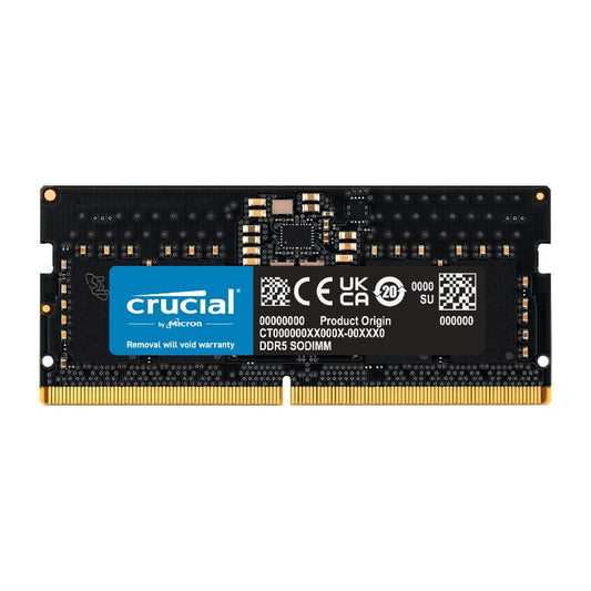 Crucial 8GB DDR5-4800 SODIMM Laptop Memory