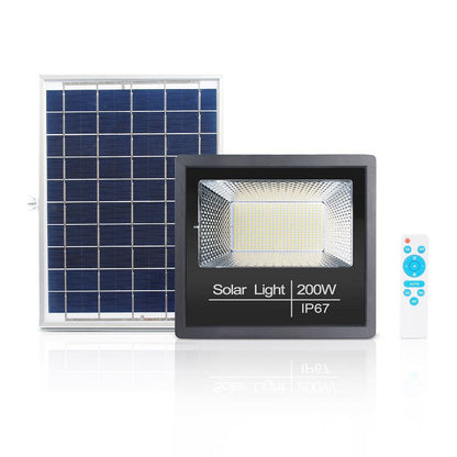 200W Solar Flood Light & Remote Value Pack of 4