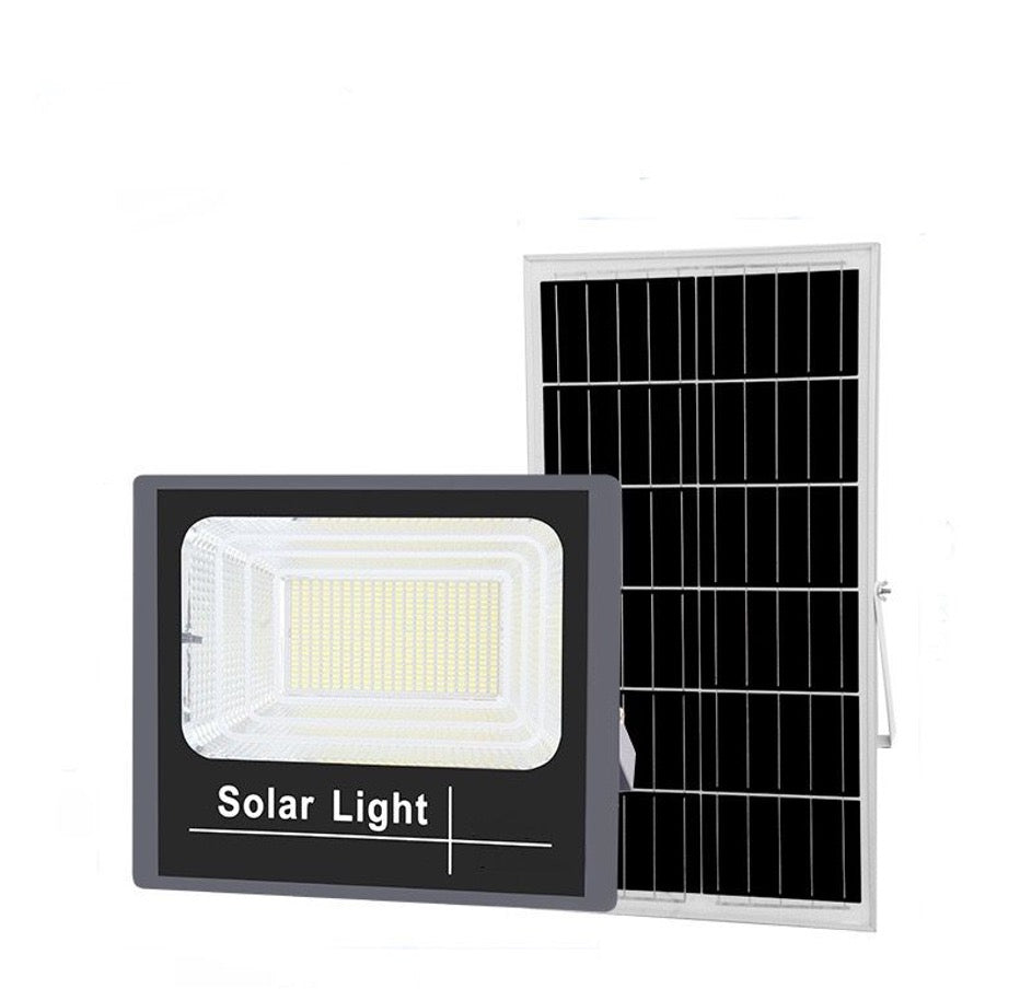 100W Solar Flood Light & Remote