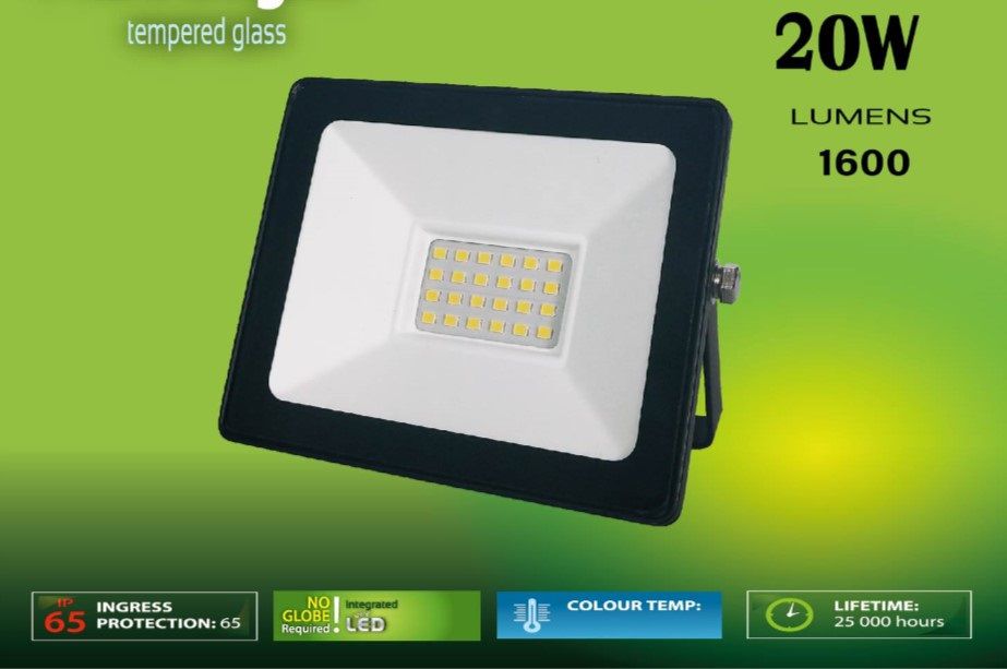 Floodlight 20W LED slim